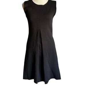 Vintage Theory Knit Pleat Front Dress - Sz S/P - Y2K fashion - Sweater Dress